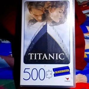 Blockbuster 500 Piece puzzle only opened for pics